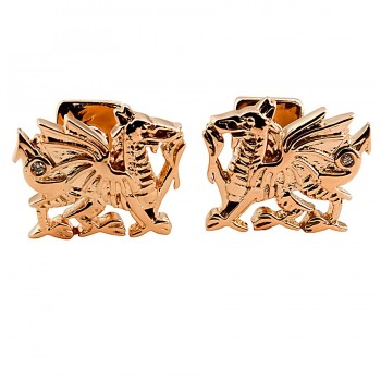 9ct rose gold Clogau Cufflinks